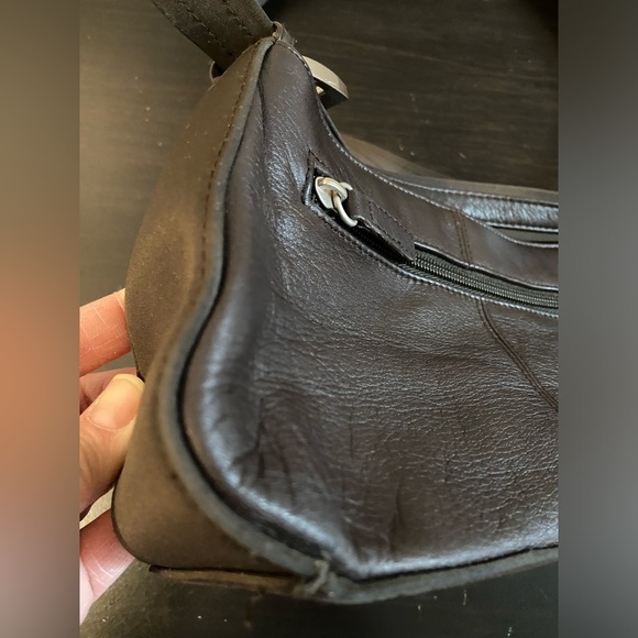 Frye Brown leather & Nylon‎ Crossbody  bag - Picture 6 of 13